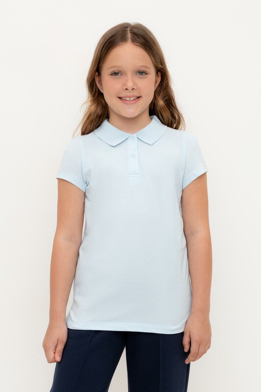 джемпер-поло для дев